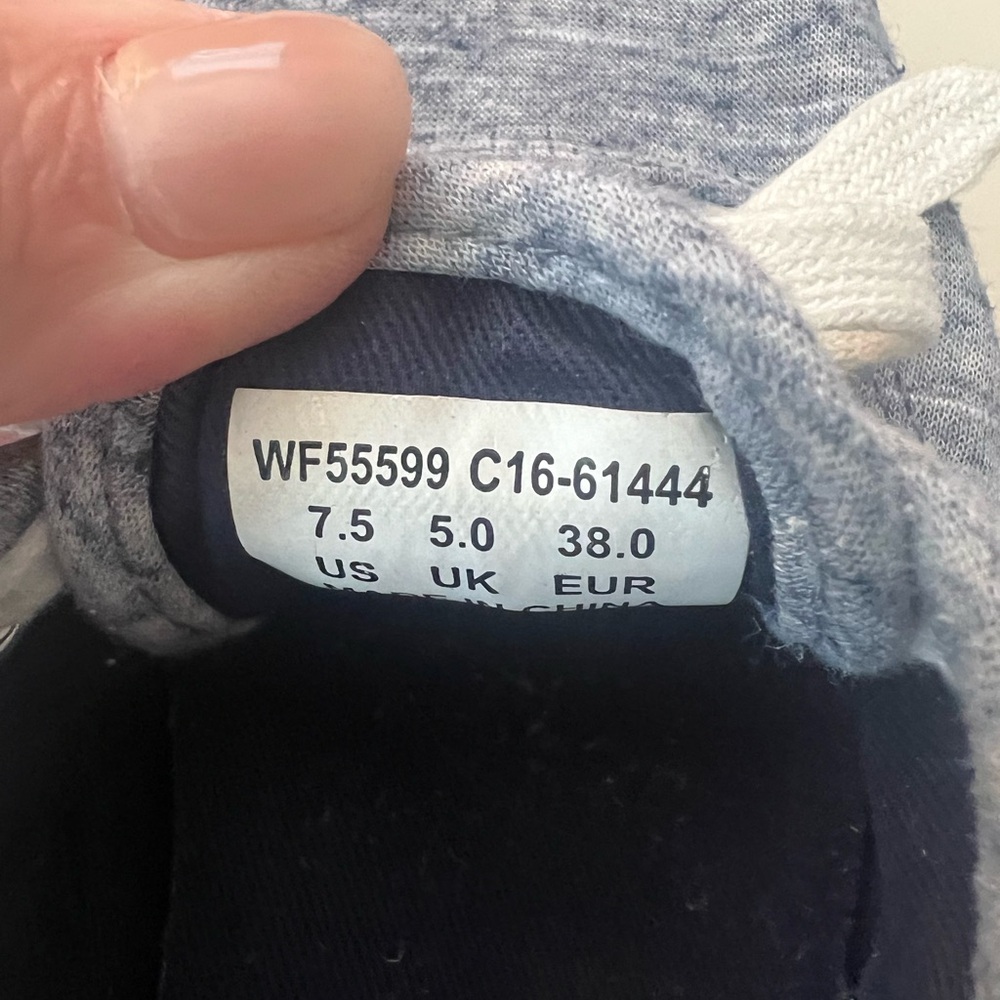 Soft blue Keds. Size 7.5 - Picture 4 of 4